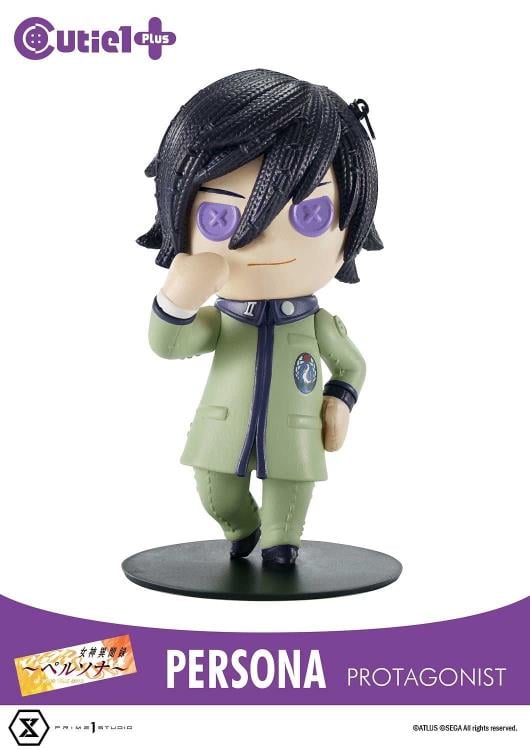 Prime 1 Studio Persona Cutie1 PLUS Protagonist The Boy with Earring 4.5-Inch Figure - View 3