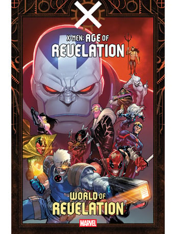 Marvel Comics X-Men: Age of Revelation World of Revelation Book