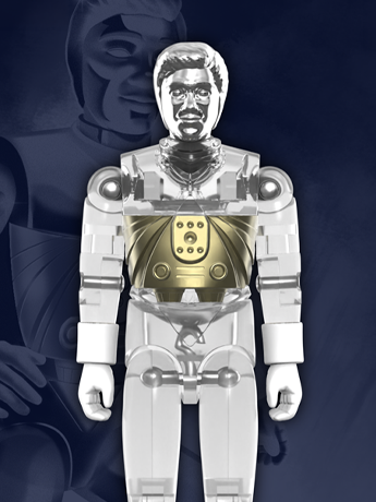 Super7 Micronauts ReAction+ Time Traveler (Translucent Clear) Action Figure