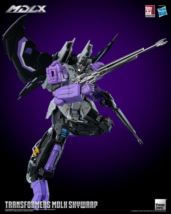threezero Transformers MDLX Articulated Figure Series Skywarp 7.8-Inch Action Figure - View 12