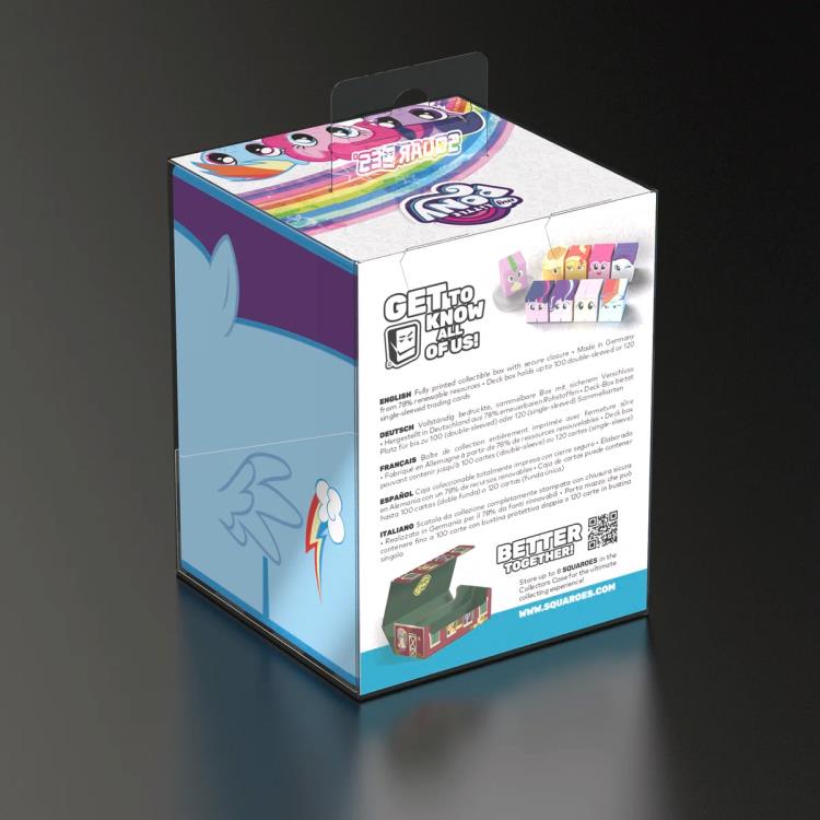 Ultimate Guard My Little Pony: Friendship is Magic Squaroes Rainbow Dash Deck Box - View 4
