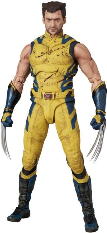 Medicom Toy Marvel Deadpool & Wolverine MAFEX No.291 Wolverine (Damage Ver.) 6-Inch Action Figure - View 3
