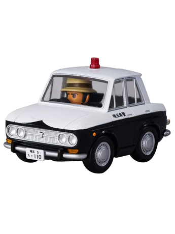 Takara Tomy Lupin the Third: The Castle of Cagliostro QV-09 Q Village Nissan Bluebird Police Car Model