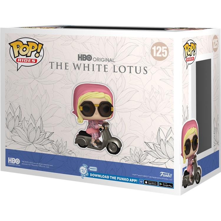 Funko Pop! Rides The White Lotus Tanya McQuoid on Scooter Vinyl Figure Set - View 4