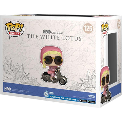 Funko Pop! Rides The White Lotus Tanya McQuoid on Scooter Vinyl Figure Set - View 4