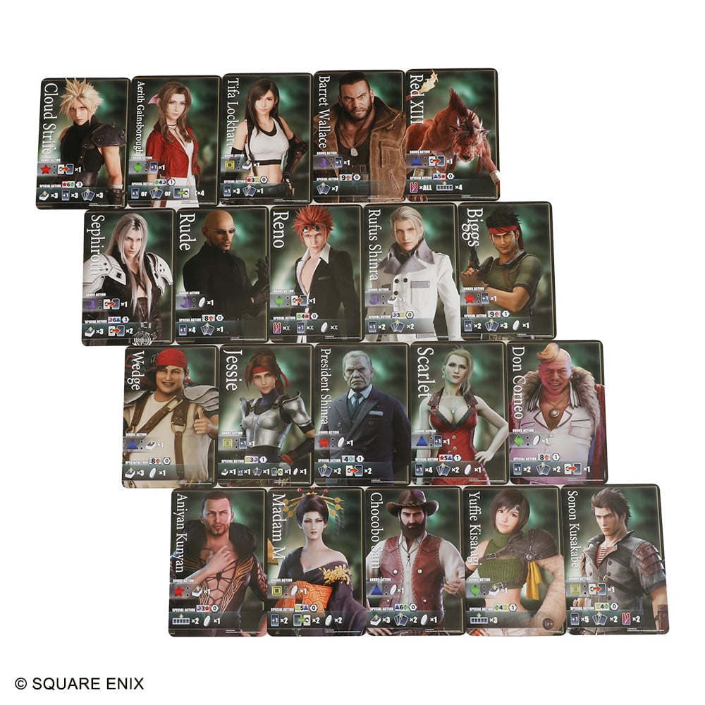 Square Enix Final Fantasy VII Remake Board Game Materia Hunter - View 8