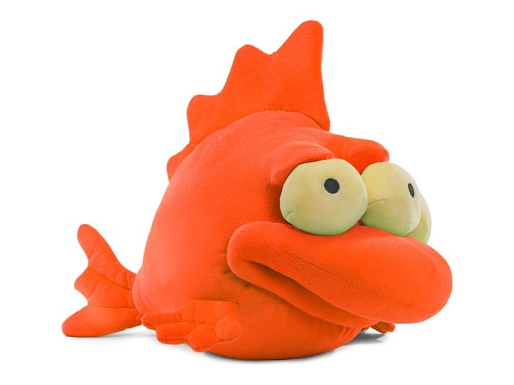 Kidrobot The Simpsons Blinky the Three-Eyed Fish Soft Plush - View 2