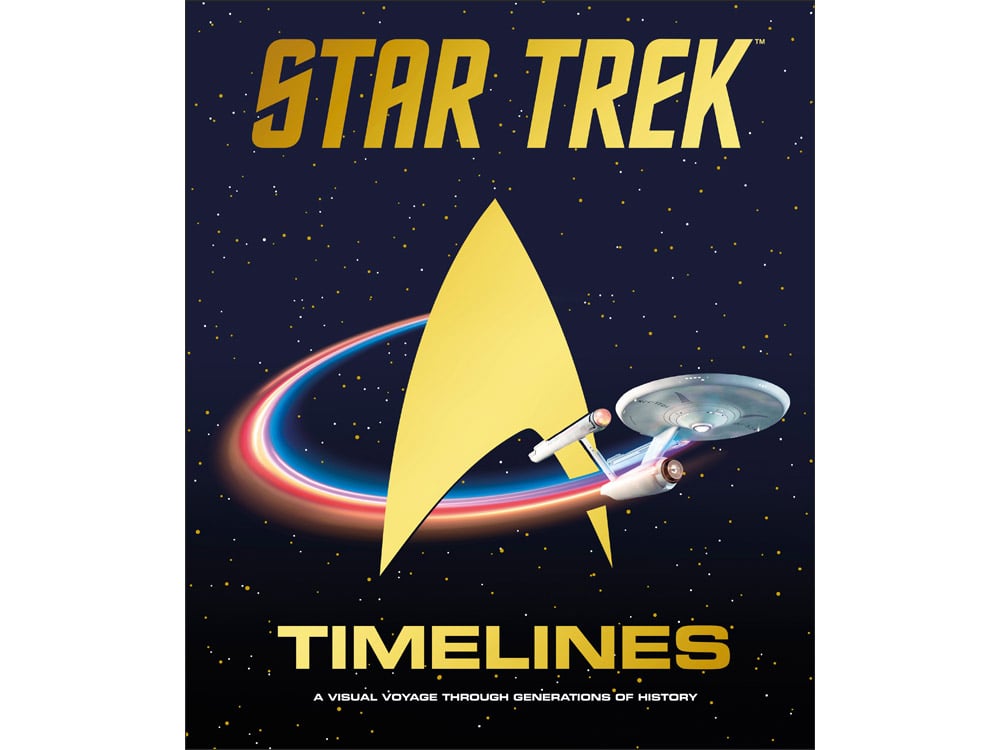 DK Publishing Star Trek Timelines Reference Book on the Star Trek Franchise - View 2