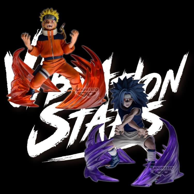 Bandai Naruto 72 Series Vibration Stars 27 Sasuke Uchiha 6-Inch Figure - View 8