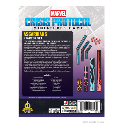 Atomic Mass Games Marvel: Crisis Protocol Asgardians Starter Set Miniatures - View 3