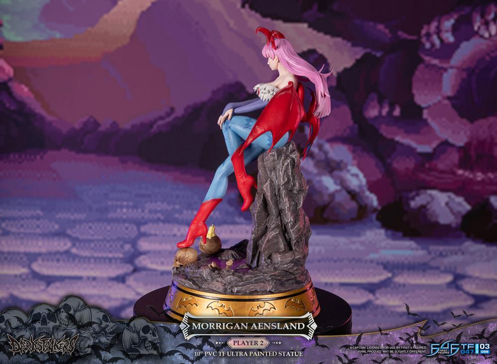 First 4 Figures Darkstalkers Morrigan Aensland True Form Ultra (Player 2 Variant) 7.7-Inch PVC Statue - View 9