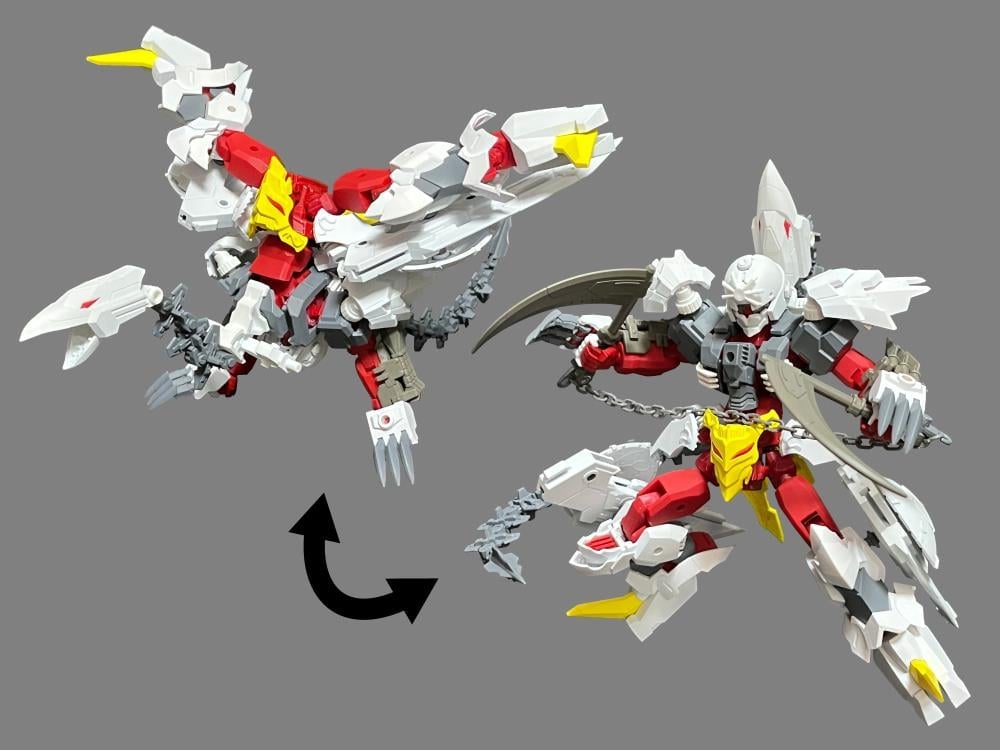 Plum PLA-ACT 19 Genjuu DX Plastic Model Kit, 5.51-Inch - View 9