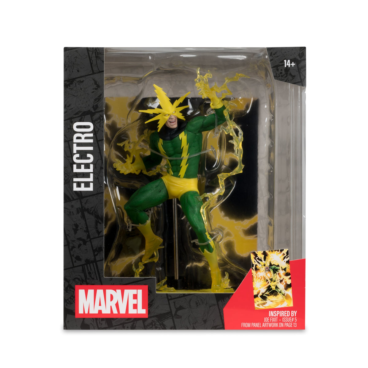 McFarlane Toys Marvel Comics Electro (Joe Fixit #5) 1/10 Scale Action Figure - View 10