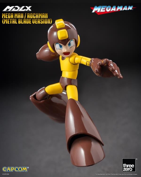 threezero Mega Man MDLX Articulated Figure Series Mega Man (Metal Blade Ver.) 4-Inch Action Figure - View 6