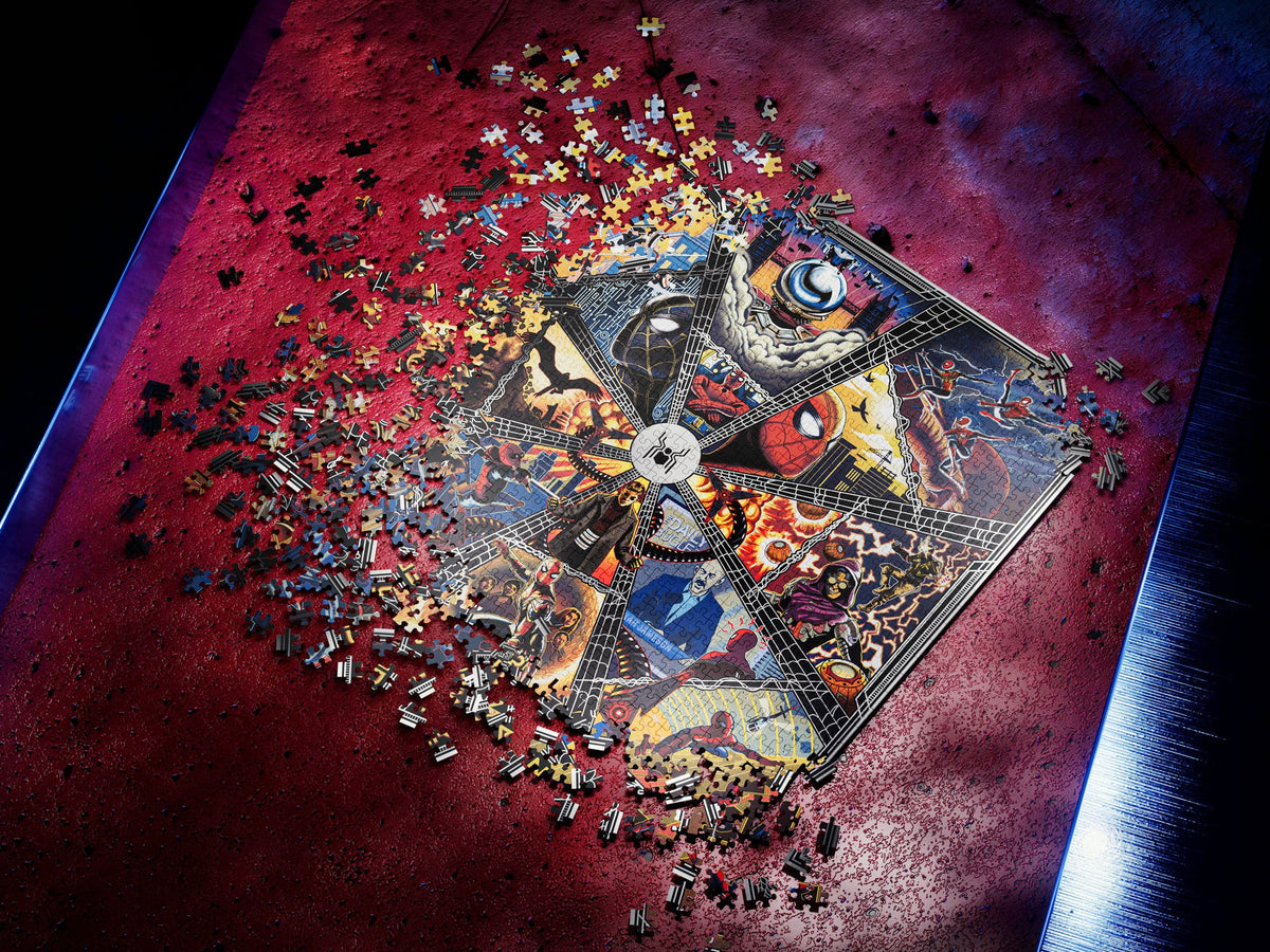 Theory11 Marvel Spider-Man Premium Jigsaw Puzzle with Spider-Man Artwork, 25.6 Inches - View 10