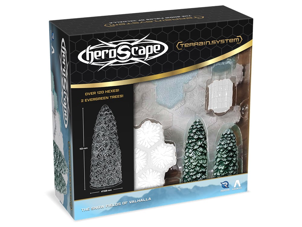 Renegade Game Studios Heroscape The Snow Fields of Valhalla Terrain Expansion - View 2