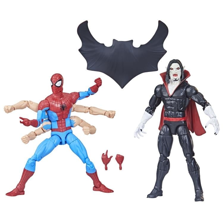 Hasbro Spider-Man Marvel Legends Spider-Man vs Morbius Exclusive Action Figure Two-Pack - View 12