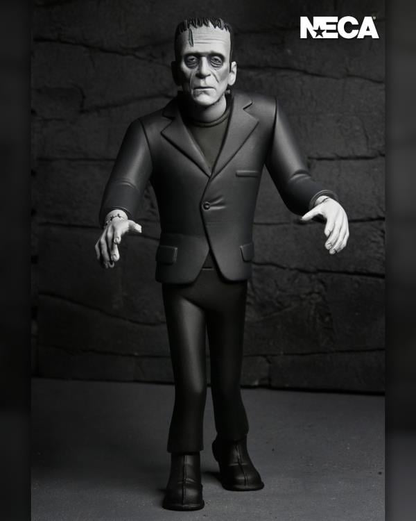 NECA Universal Monsters Toony Terrors Silver Screen Edition Set of 4 Figures - View 7