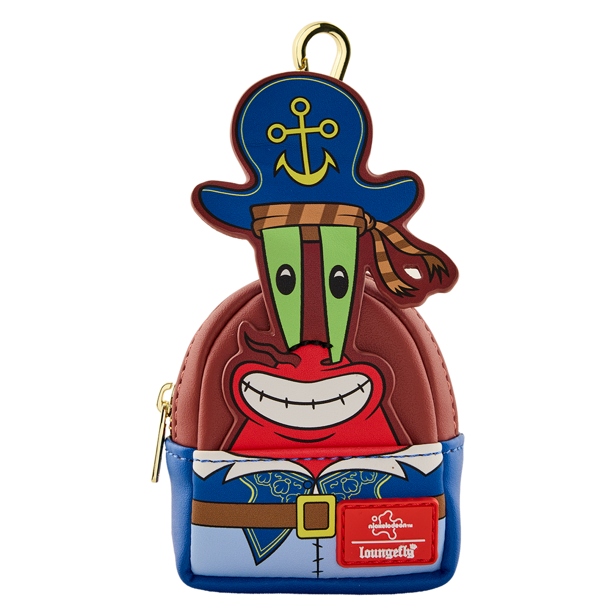 Loungefly The SpongeBob Movie: Search for SquarePants Random Mini Backpack Keychain Charm - View 6