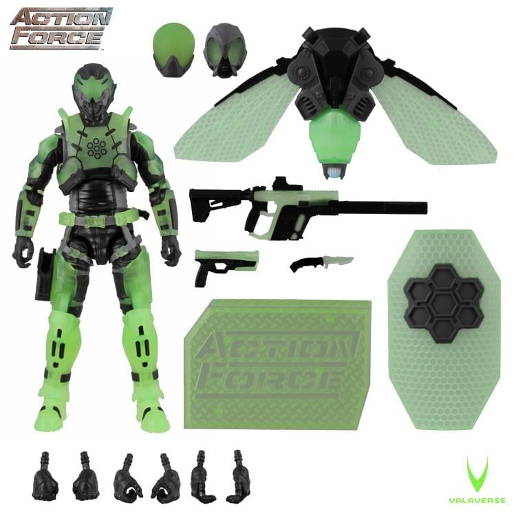 Valaverse Action Force Swarm Tracer Deluxe 1/12 Scale Plastic Figure - View 4