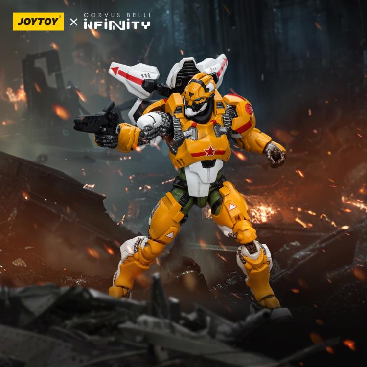 JoyToy Infinity Yu Jing Tiger Soldier 1/18 Scale Action Figure - View 3