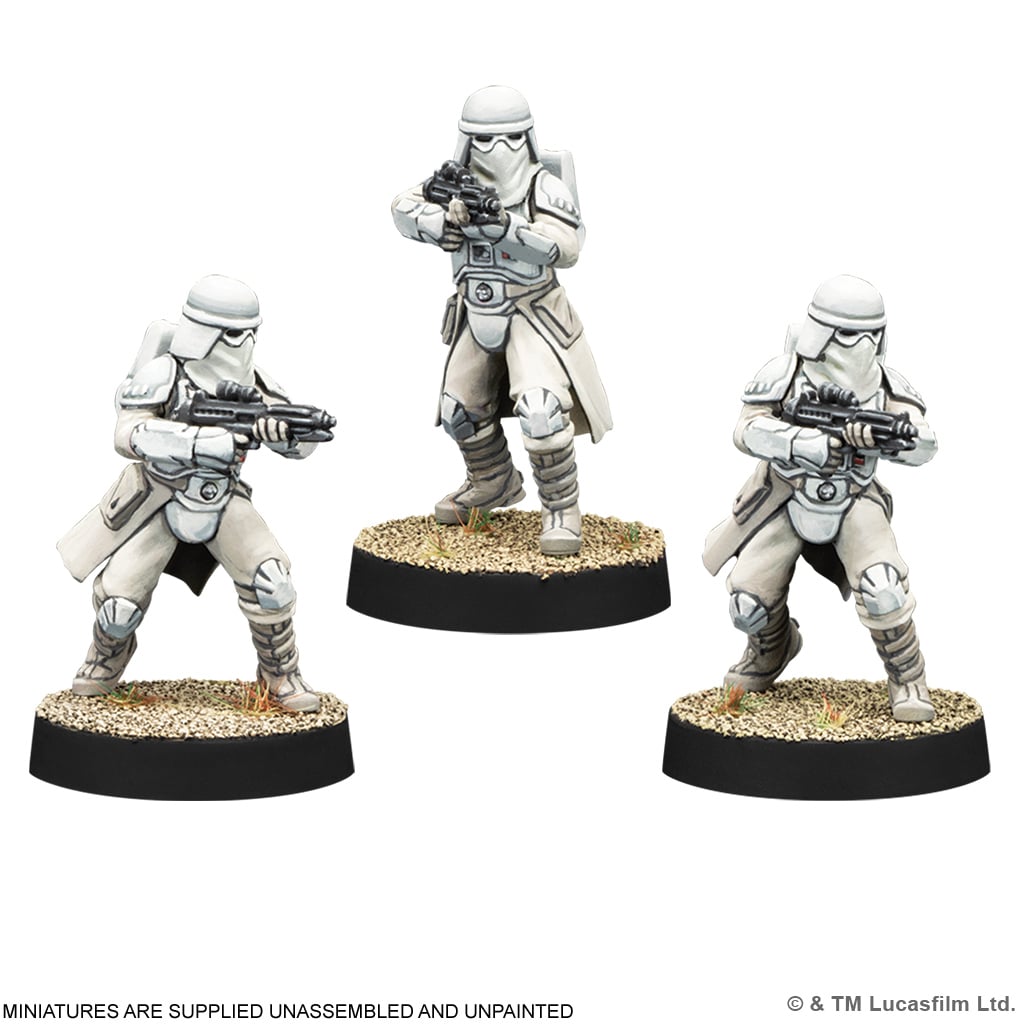 Atomic Mass Games Star Wars: Legion Snowtrooper Plastic Miniatures Unit for the Legion Game - View 6