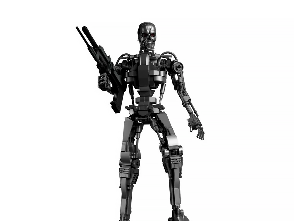 Pantasy The Terminator T-800 13.85-Inch Building Block Set - View 2