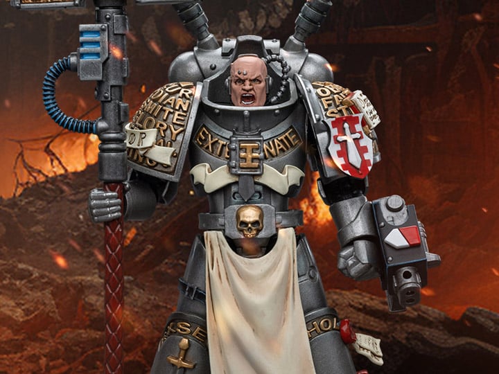 JoyToy Warhammer 40K Grey Knights Interceptor Squad Interceptor Justicar 1/18 Scale Action Figure - View 2