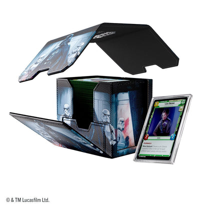 Gamegenic Star Wars: Unlimited Darth Vader and Grand Moff Tarkin Deck Pod in Hexafyber Material - View 4