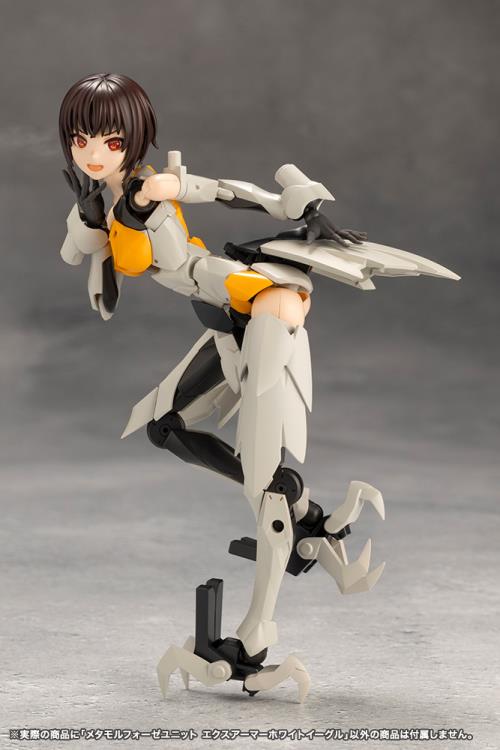 Kotobukiya Megalomaria Unlimited Universe Metamorphose Unit Exarmor White Eagle Collectible - View 15