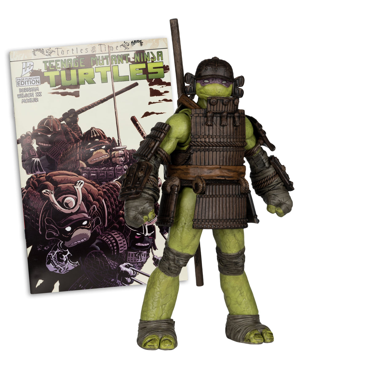 McFarlane Toys Teenage Mutant Ninja Turtles: Turtles in Time Page Punchers Donatello 5-Inch Action Figure with Comic - View 10