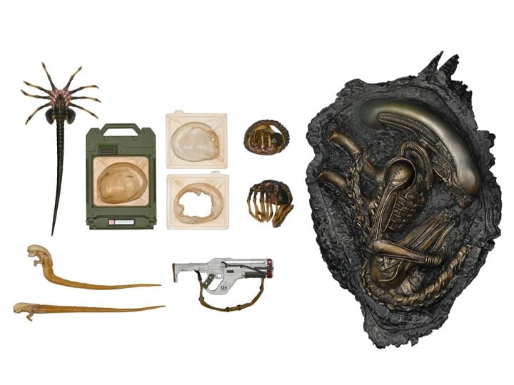 NECA Alien Romulus Ultimate Accessory Set with Facehugger and Chestburster - View 2