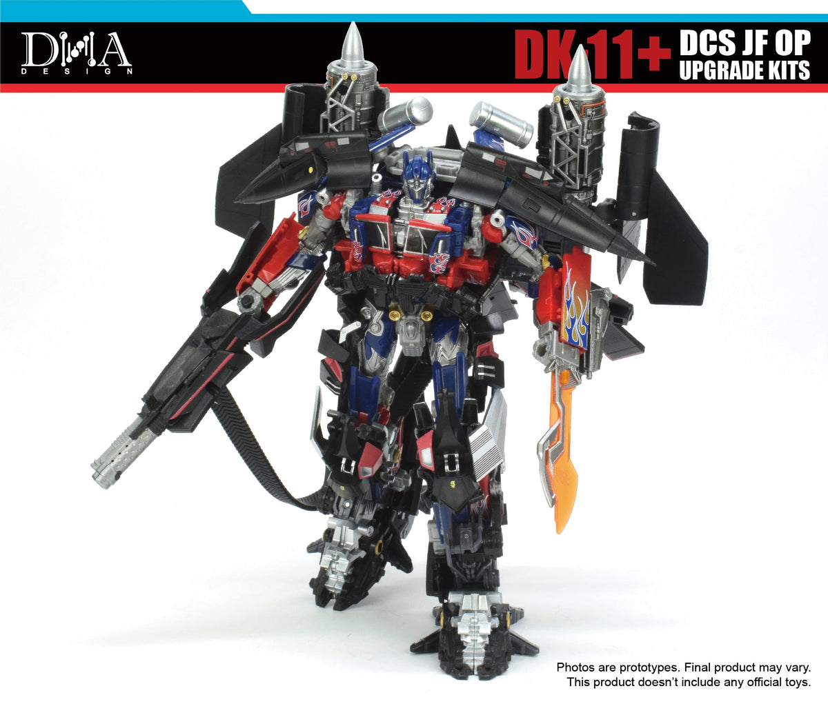 DNA Design DK-11+ DCS JF OP Upgrade Kit ABS and PVC Model Accessory Set - View 8