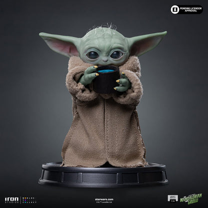 Iron Studios Star Wars: The Mandalorian and Grogu Legacy Replica Grogu Always Hungry 1/4 Scale Polystone Statue - View 3
