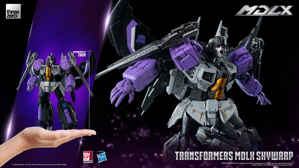 threezero Transformers MDLX Articulated Figure Series Skywarp 7.8-Inch Action Figure - View 23