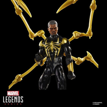 Hasbro Spider-Man Marvel Legends Iron Spider Aaron Davis Plastic Action Figure, 20 Points - View 7