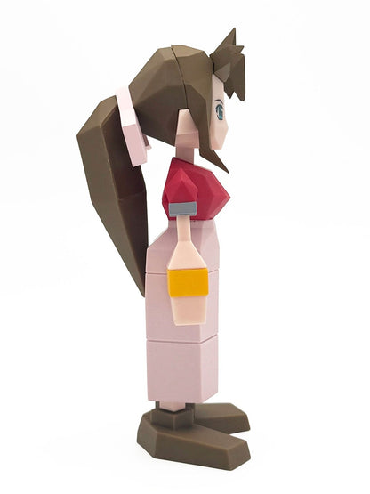 Square Enix Final Fantasy VII Aerith Gainsborough Polygon Soft Vinyl Figure, 5.5-Inch - View 6