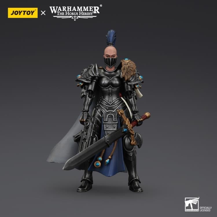 JoyToy Warhammer The Horus Heresy Sisters of Silence Argent Lynx Vigilator Cadre Vigilator 1/18 Scale Action Figure (Ver. 1) - View 4