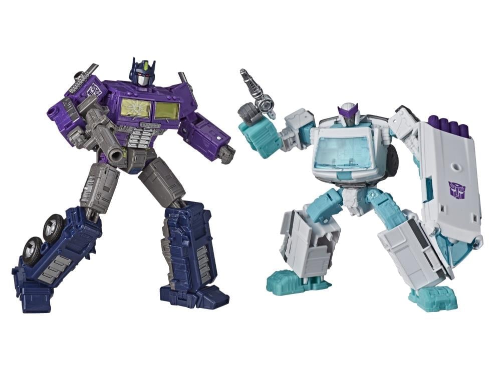 Hasbro Transformers Generations Selects Shattered Glass Optimus Prime and Ratchet Two-Pack - View 11
