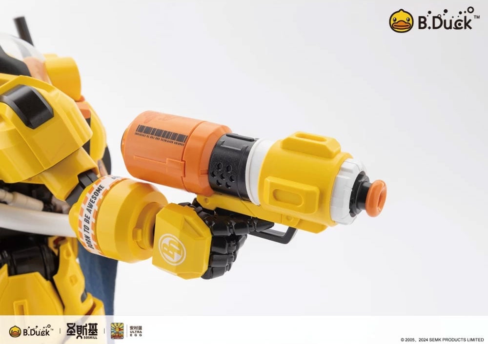 SOSKILL Trendy Machinery B.Duck and Spa Duck 8.7-Inch ABS Model Kit - View 12