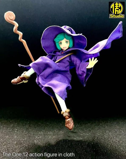 AYTOYS Witch Hat and Cloak 1/12 Scale Accessory Set (6-Inch) - View 8