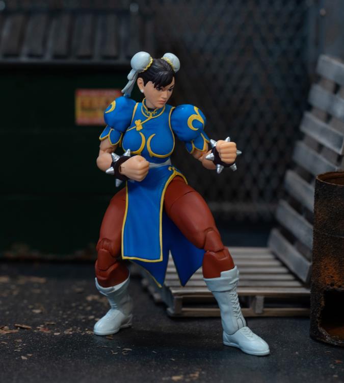 Jada Toys Street Fighter Chun-Li 1/12 Scale 5.75-Inch Plastic Action Figure - View 6