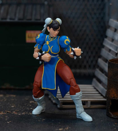 Jada Toys Street Fighter Chun-Li 1/12 Scale 5.75-Inch Plastic Action Figure - View 6