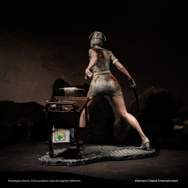 Numskull Silent Hill 2 Bubble Head Nurse Limited Edition Statue, 9-Inch - View 6