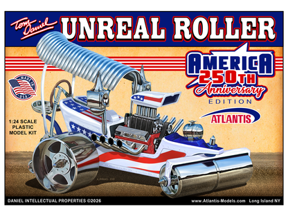 Atlantis Toy and Hobby Tom Daniel Unreal Roller (America 250th Anniversary Ver.) 1/24 Scale Plastic Model Kit - View 2