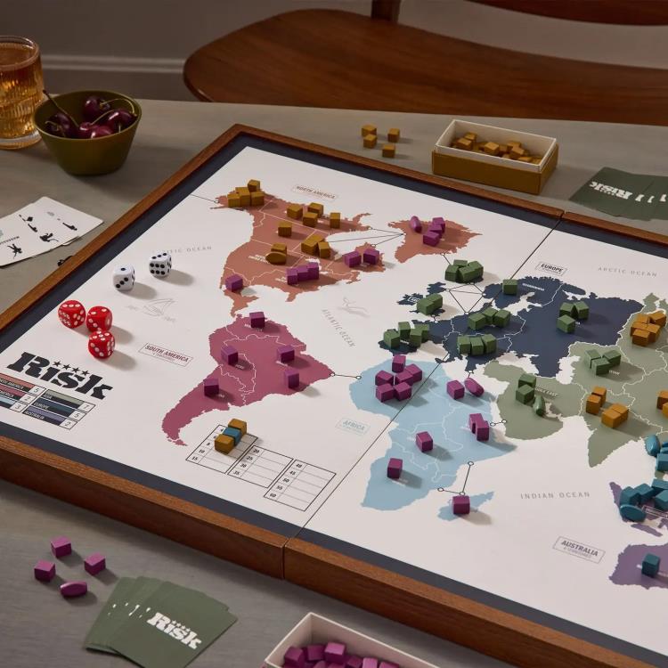 WS Game Company Risk Grand Folding Edition Strategy Board Game - View 4