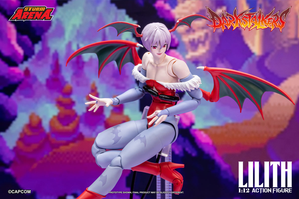 Storm Collectibles Darkstalkers Storm Arena Lilith 1/12 Scale Action Figure - View 16