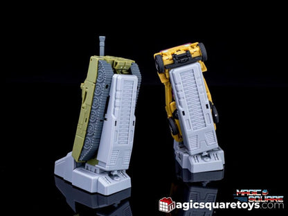 Magic Square MS-B53D Night Tracer (Comic Edition) 4.72-Inch Polyamide Collectible Figure - View 11