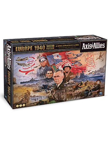 Renegade Game Studios Axis & Allies: 1940 Europe Second Edition Strategy Board Game