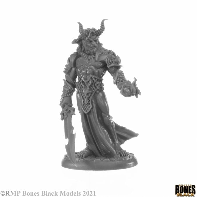 Reaper Miniatures Bones Black Elemental Scions Miniatures Set (Air, Earth, Water, Fire) - View 15